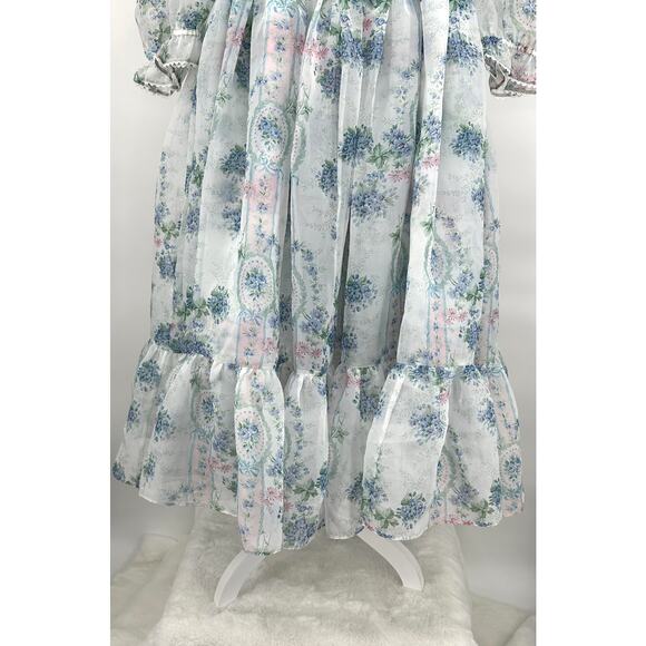 Selkie‎ La Belle Etoile Organza French Puff Dress XL - Picture 6 of 13